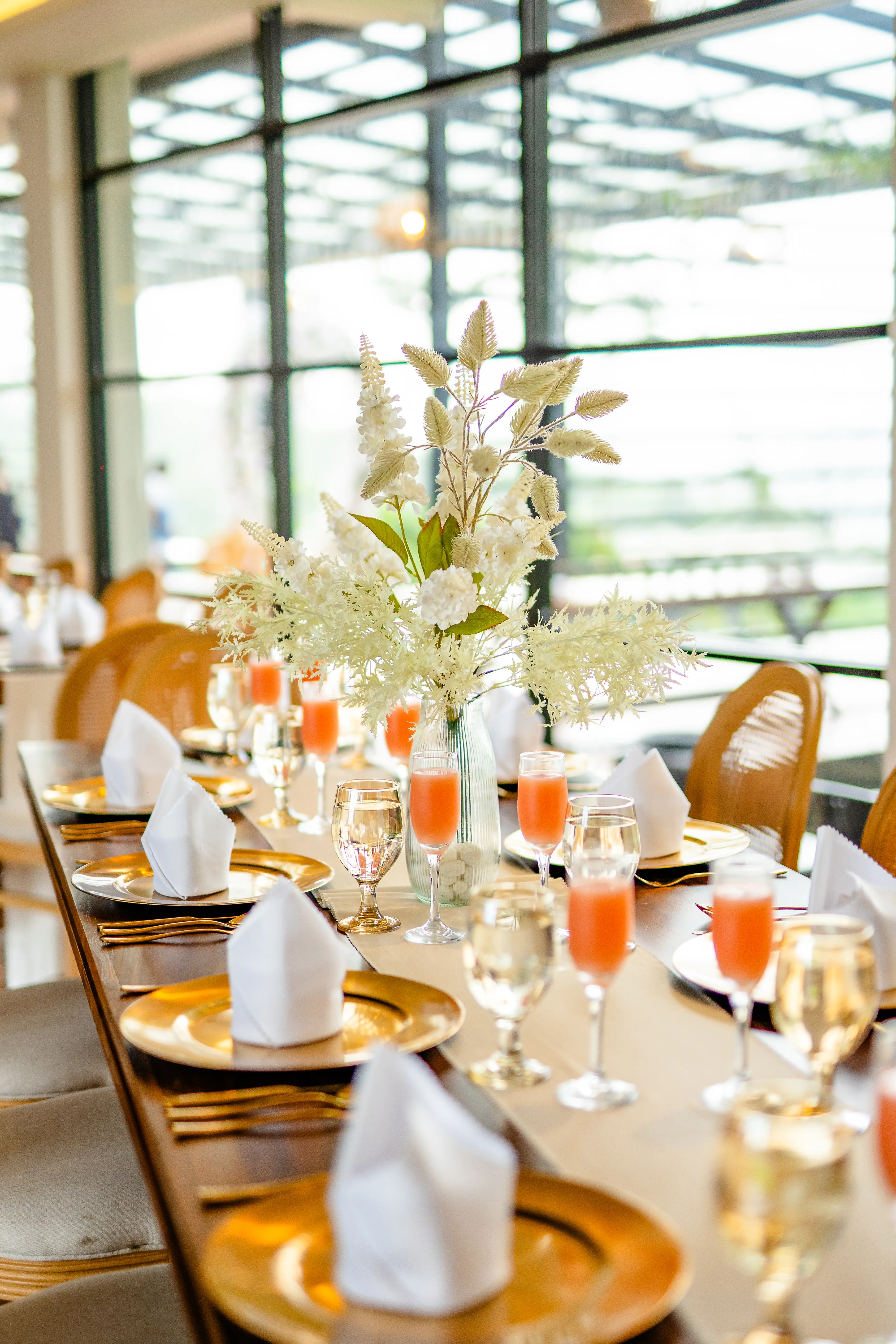 Plated wedding dish close-up